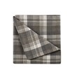 Woolrich Farmhouse 100 Percent Cotton Flannel Sheet Set in Brown Plaid Finish