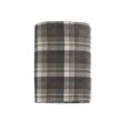 Woolrich Farmhouse 100 Percent Cotton Flannel Sheet Set in Brown Plaid