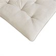 Intelligent Design Polyester Chenille Long Floor Cushion in Ivory