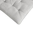 Intelligent Design Polyester Chenille Long Floor Cushion in Gray