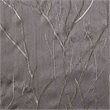 Madison Park Transitional Faux Silk Embroidered Window Valance in Gray