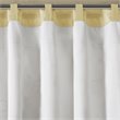 Madison Park Polyester Pieced Embroidered Window Valance in Yellow
