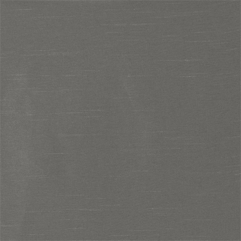 Madison Park Polyester Twisted Tab Valance with Beads in Charcoal