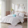 Urban Habitat 100 Percent Cotton Printed Comforter Set in Blush