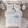 Urban Habitat 100 Percent Cotton Printed Comforter Set in Blush