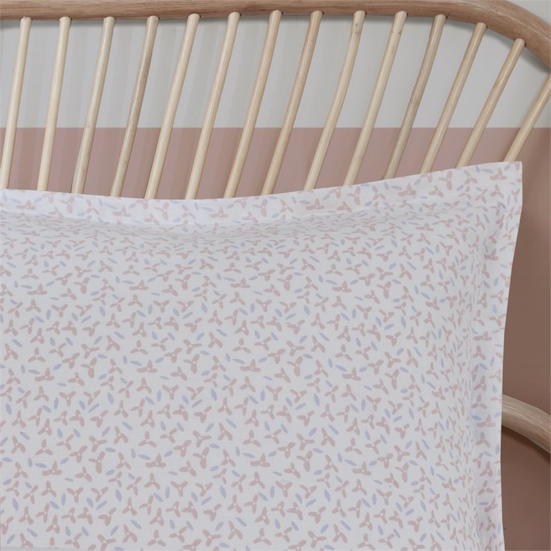 Urban Habitat 100 Percent Cotton Printed Comforter Set in Blush