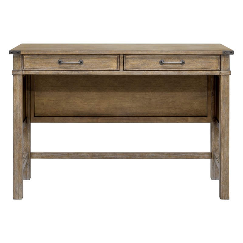 Madison Park Landry Transitional Wood Occasional Table in Natural