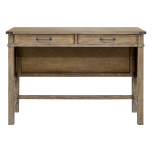 Madison Park Landry Transitional Wood Occasional Table in Natural