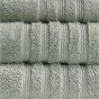 Clean Spaces 6-Piece Cotton Sustainable Blend Towel Set in Green