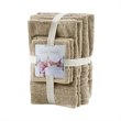 Clean Spaces 6-Piece Cotton Sustainable Blend Towel Set in Natural