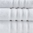 Clean Spaces 6-Piece Cotton Sustainable Blend Towel Set in White