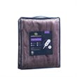 Serta Polyester Fabric Microlight Heated Electric Throw in Purple