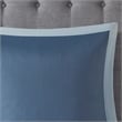 510 Design Shawnee 8-Piece Transitional Fabric Comforter Set in Blue