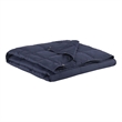 True North by Sleep Philosophy Hadly Goose Feather Down Wearable Throw in Blue