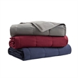 True North by Sleep Philosophy Hadly Goose Feather Down Wearable Throw in Red