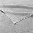 510 Design Big Bundle 12-Piece Contemporary Cotton Bath Towel Set in Silver