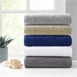 510 Design Big Bundle 12-Piece Contemporary Cotton Bath Towel Set in Silver