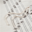 INK+IVY Kara 3-Piece Contemporary Cotton Jacquard Duvet Cover Set in Ivory