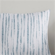 N Natori Brush Stroke 4-Piece Reversible Seersucker Comforter Set in Blue Finish