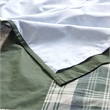 Woolrich Mill Creek Cotton Pieced and Embroidered Shower Curtain in Green