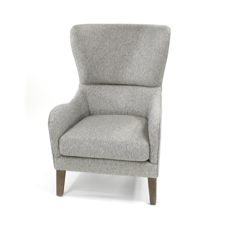 Madison Park Arianna Swoop Wing Chair in Multi