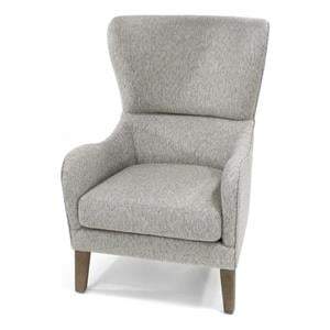 Madison Park Arianna Swoop Wing Chair in Multi