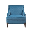 Martha Stewart Anna Arm Accent Chair in Blue