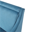 Martha Stewart Anna Arm Accent Chair in Blue