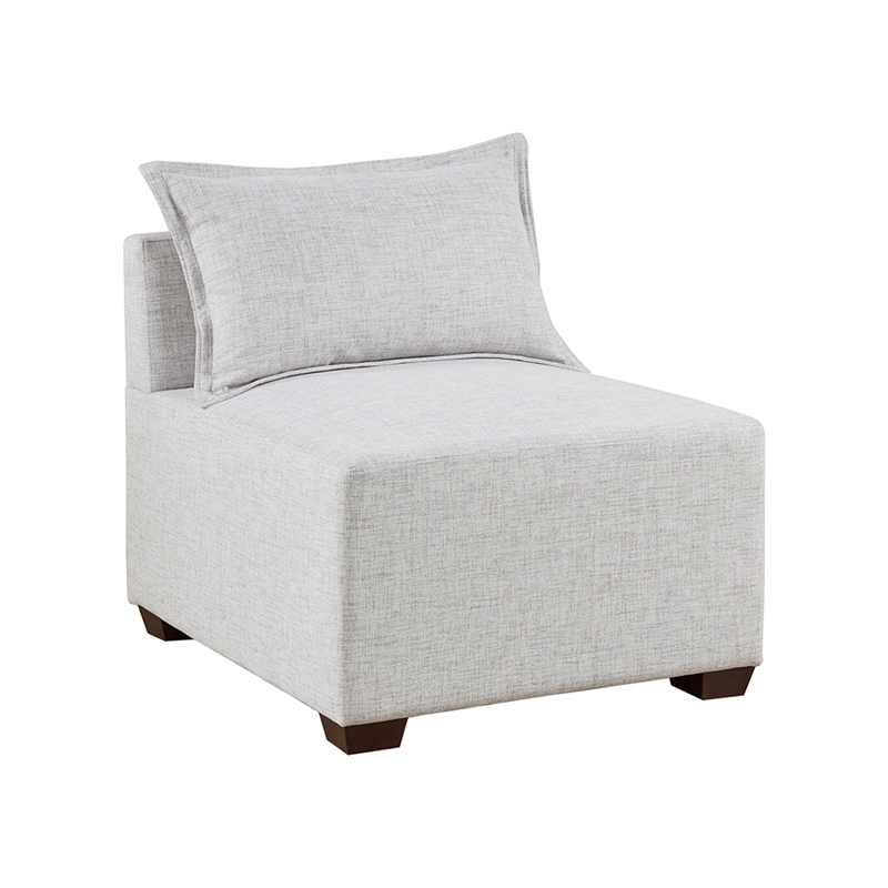 INK+IVY Molly Modular Armless Chair in Ivory