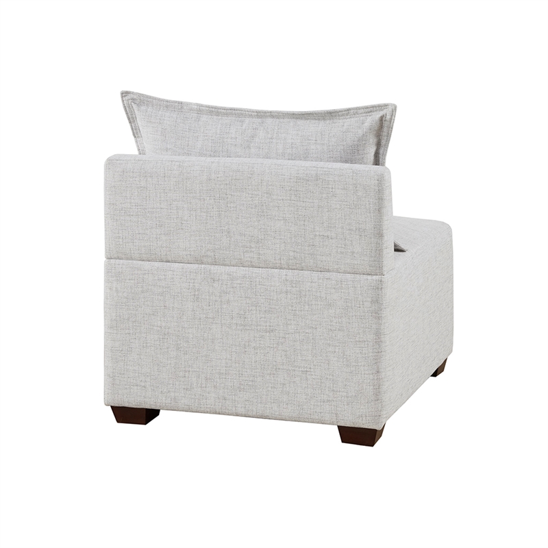 INK+IVY Molly Modular Armless Chair in Ivory