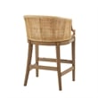 Martha Stewart Playa Handcrafted Rattan Counter Stool 25