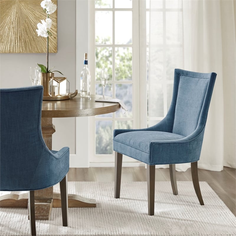 Madison Park Signature Ultra Dining Side Chair (set of 2) in Blue