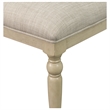 Martha Stewart Fiona Upholstered Dining Chair Set of 2 in Light Grey