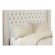Madison Park Amelia Upholstery Headborad in Cream