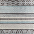 Madison Park Princeton 5-Piece Cotton Reversible Jacquard Bedspread Set - Blue