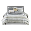 Madison Park Marina 8-Piece Seersucker Comforter and Coverlet Set - Yellow