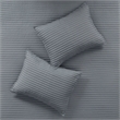 Madison Park Marina 8-Piece Seersucker Comforter and Coverlet Set in Yellow