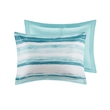 Madison Park Marina 8-Piece Seersucker Comforter and Coverlet Set - Blue