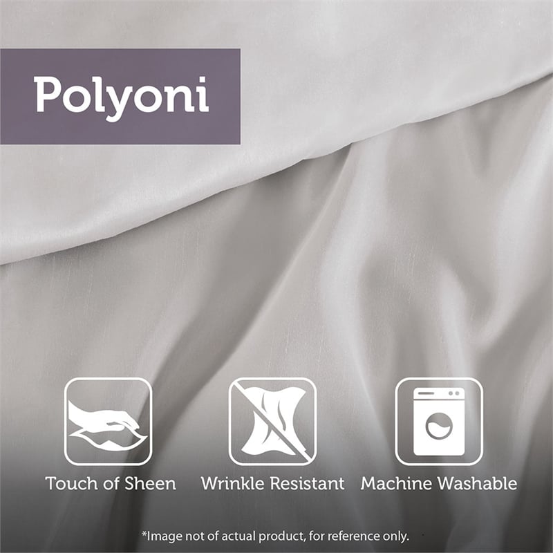 Madison Park Essentials Brystol 24-Piece Fabric Room in a Bag - Black Finish