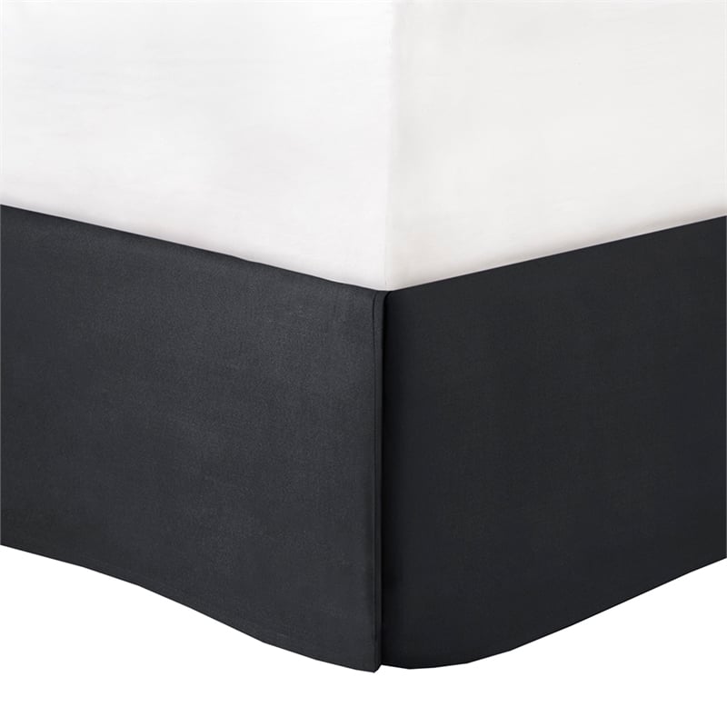 Madison Park Essentials Brystol 24-Piece Fabric Room in a Bag - Black Finish