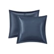 Madison Park Essentials Brystol 24-Piece Fabric Room in a Bag - Navy Finish