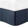 Madison Park Essentials Brystol 24-Piece Fabric Room in a Bag - Navy Finish