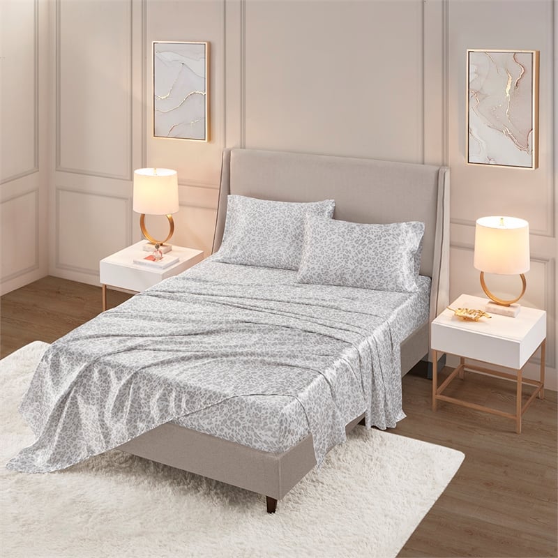 Madison Park Essentials Printed Satin 81x96