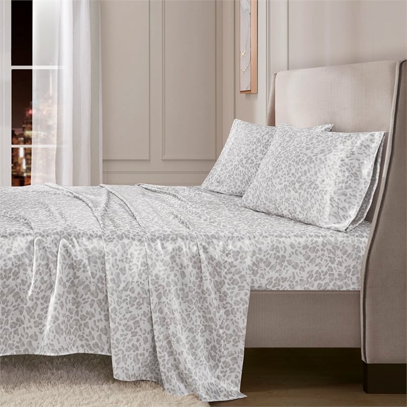 Madison Park Essentials Printed Satin 81x96