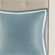 Madison Park Odette 8-Piece Traditional Fabric Jacquard Comforter Set in Blue