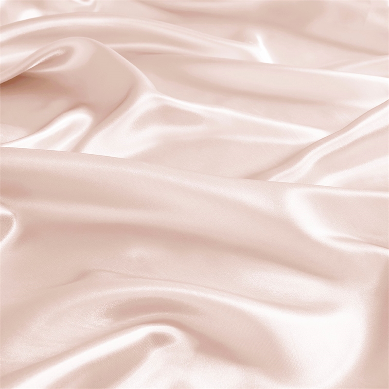 madison park essentials satin 2-piece modern fabric pillowcases in pink finish
