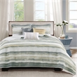Madison Park Marina 6-Piece Quilted Microfiber Coverlet Set in Yellow