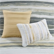 Madison Park Marina 6-Piece Coastal Quilted Microfiber Coverlet Set in Yellow