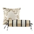 Madison Park Aubrey 5-Piece Cotton Reversible Jacquard Bedspread Set in Black