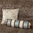 Madison Park Aubrey 12 Piece Complete Bed Set in Blue/Brown